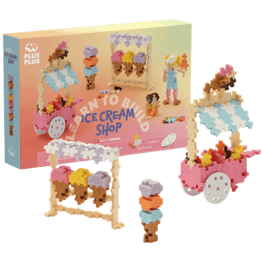 Plus-Plus: Learn to Build - Ice Cream Shop、Plus-Plus USA、kayou