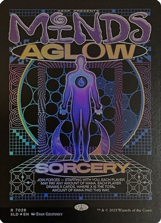 Minds Aglow (Rainbow Foil) (SLD-7028) - Secret Lair Drop Series Foil、Wizards of the Coast、kayou
