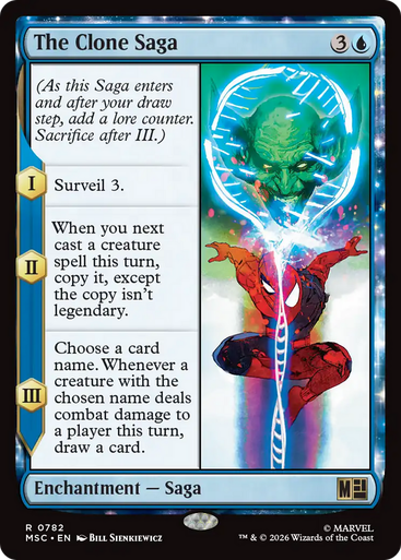 The Clone Saga (Foil) | Marvel Super Heroes Commander、Magic: The Gathering、kayou