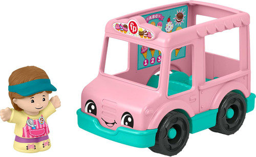 Fisher Price Little People Ice Cream Truck 2.7-Inch Vehicle & Figure、ToyWiz、kayou