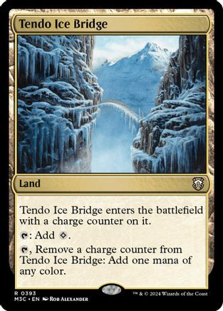 Tendo Ice Bridge (Ripple Foil) (M3C-393) - Modern Horizons 3 Commander Foil、Wizards of the Coast、kayou