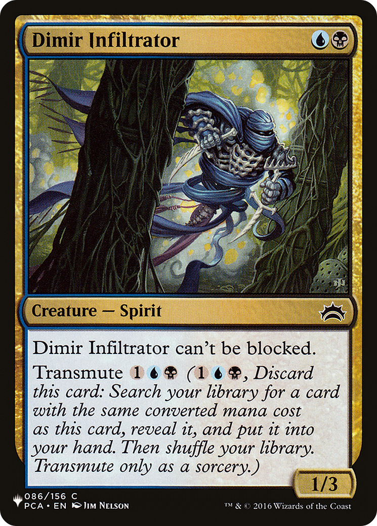 Dimir Infiltrator (LIST-086/156) - The List、Wizards of the Coast、kayou