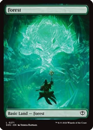 Forest (0271) (SOS-271) - Secrets of Strixhaven Foil、Wizards of the Coast、kayou