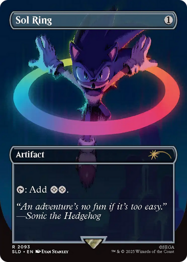 Sol Ring (Foil) (Secret Lair - Sonic: Chasing Adventure) | Secret Lair Drops、Magic: The Gathering、kayou
