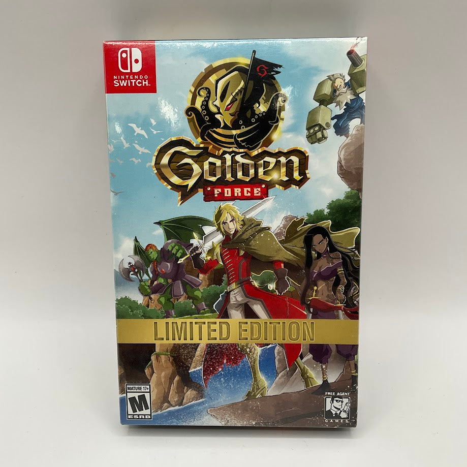 Golden Force Limited Edition Nintendo Switch *See Description*、Collector Store LLC - VG、kayou