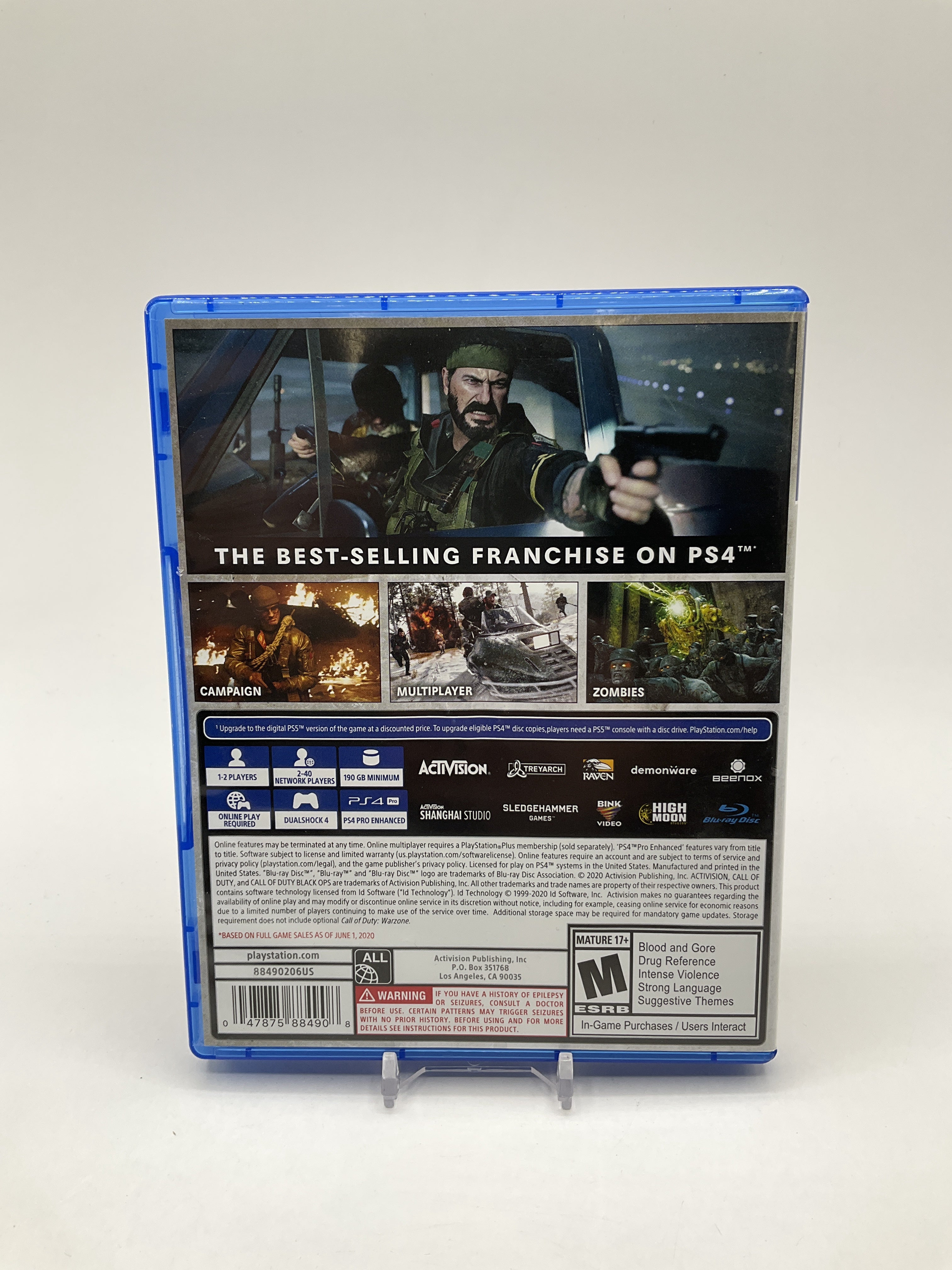 Call of Duty: Black Ops Cold War Playstation 4 Used #3、Collector Store LLC - VG、kayou