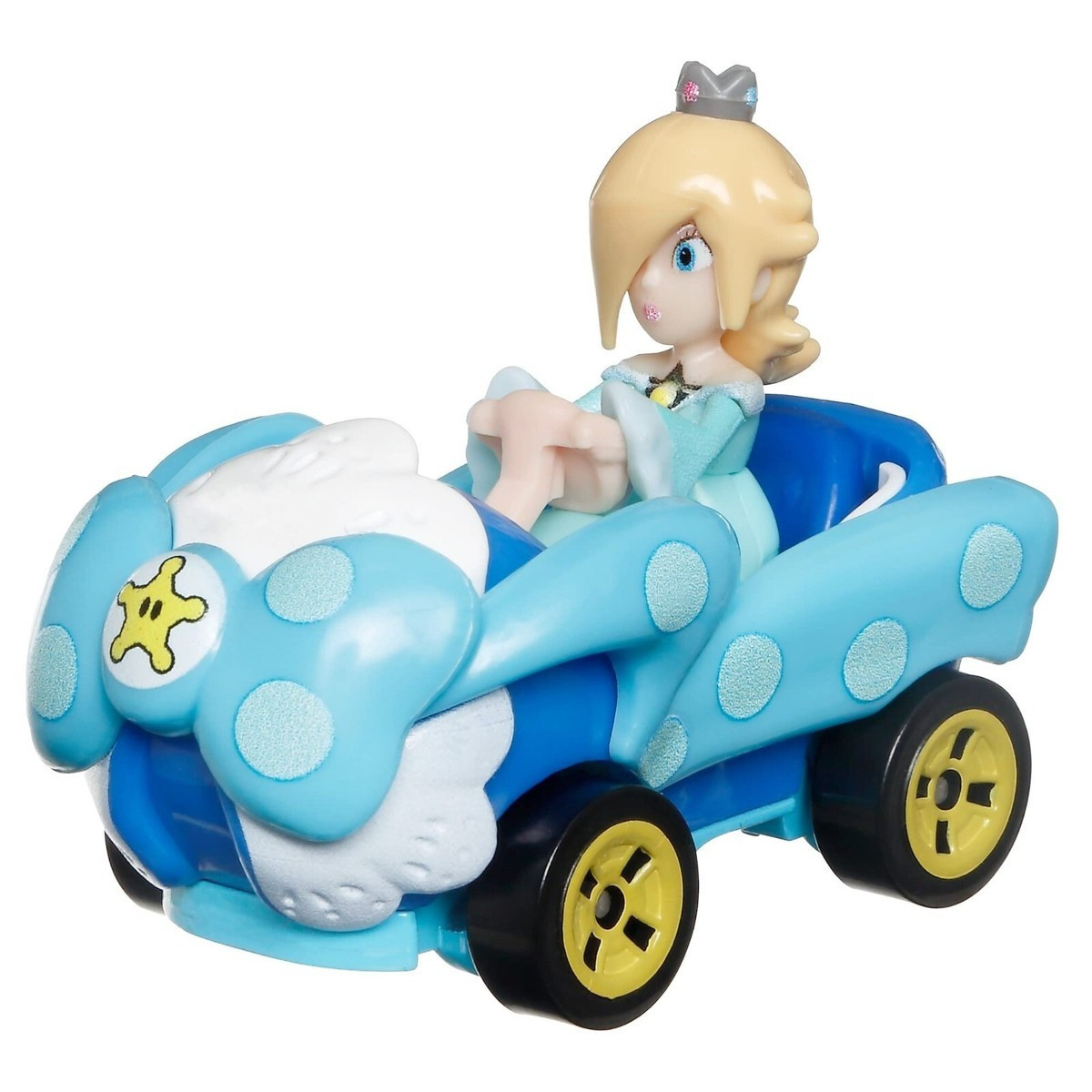 Hot Wheels Mario Kart Rosalina Diecast Car Birthday Girl Loose、ToyWiz、kayou