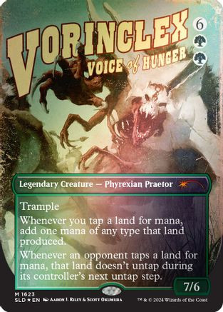 Vorinclex, Voice of Hunger (Rainbow Foil) (SLD-1623) - Secret Lair Drop Series Foil、Wizards of the Coast、kayou