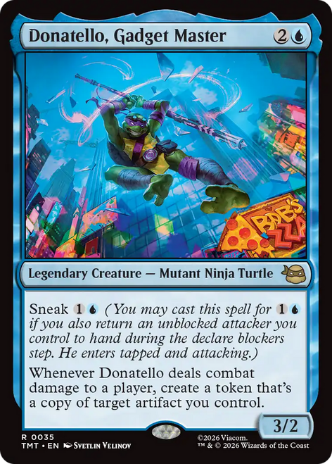 Donatello, Gadget Master (Foil) | Teenage Mutant Ninja Turtles、Magic: The Gathering、kayou