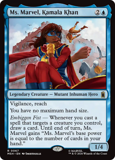Ms. Marvel, Kamala Khan (Foil) | Marvel Super Heroes、Magic: The Gathering、kayou