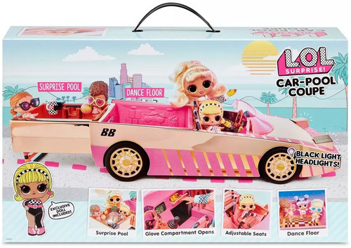 LOL Surprise Car-Pool Coupe Vehicle Playset、ToyWiz、kayou