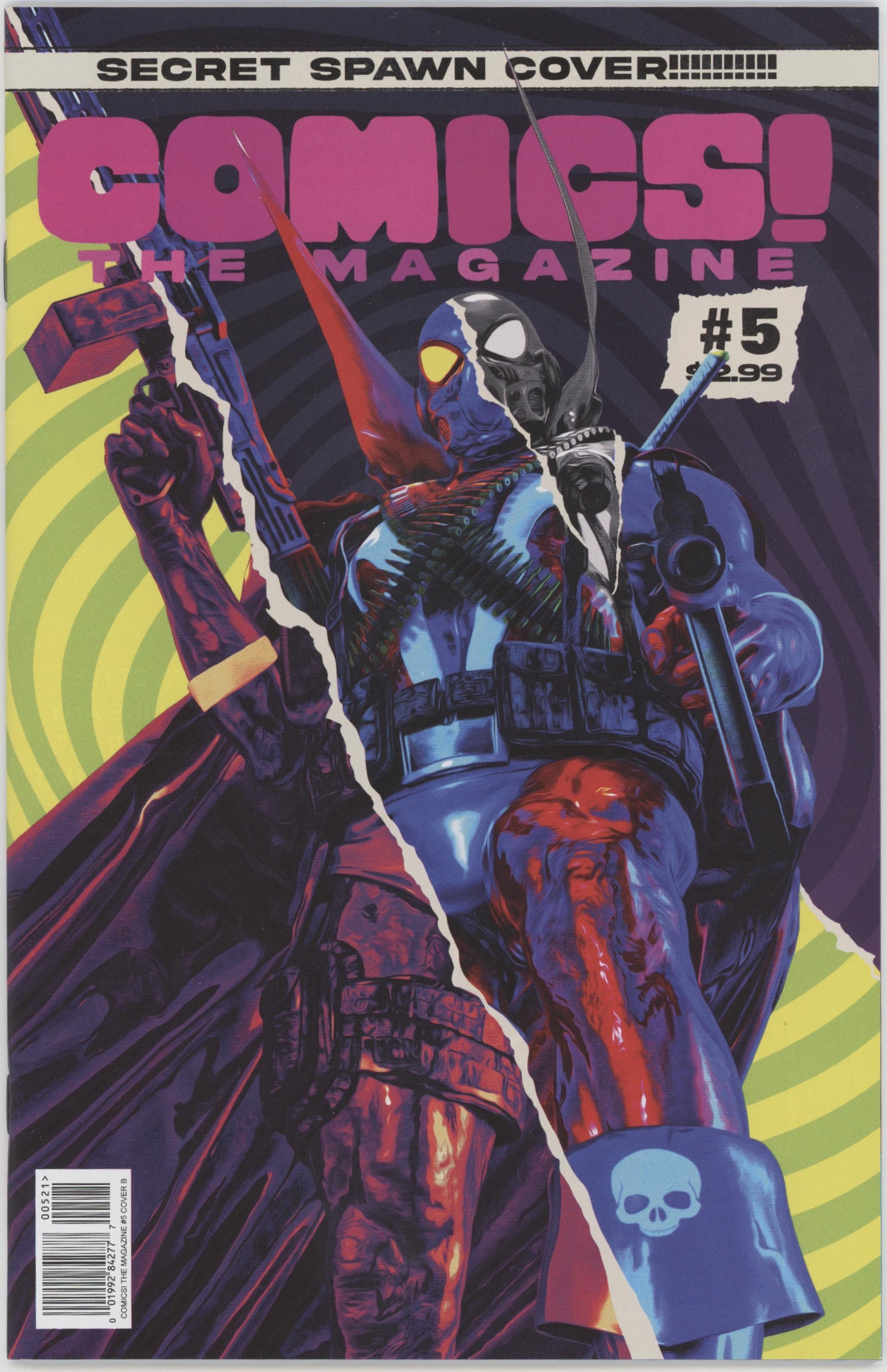Comics! The Magazine #5B Secret Spawn Cover、Prana Publishers、kayou