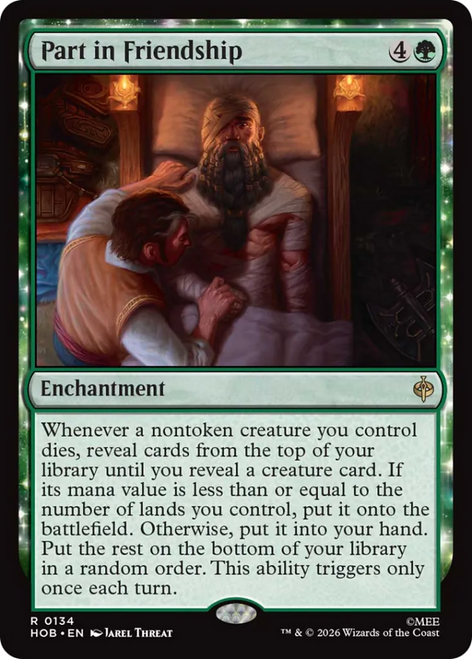 Part in Friendship (Foil) | The Hobbit、Magic: The Gathering、kayou