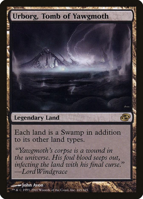 MtG Planar Chaos Rare Urborg, Tomb of Yawgmoth #165 Damage、ToyWiz、kayou
