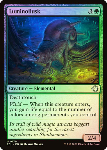 Luminollusk SGL-MTG-ECL-179-ENF、Magic: The Gathering、kayou