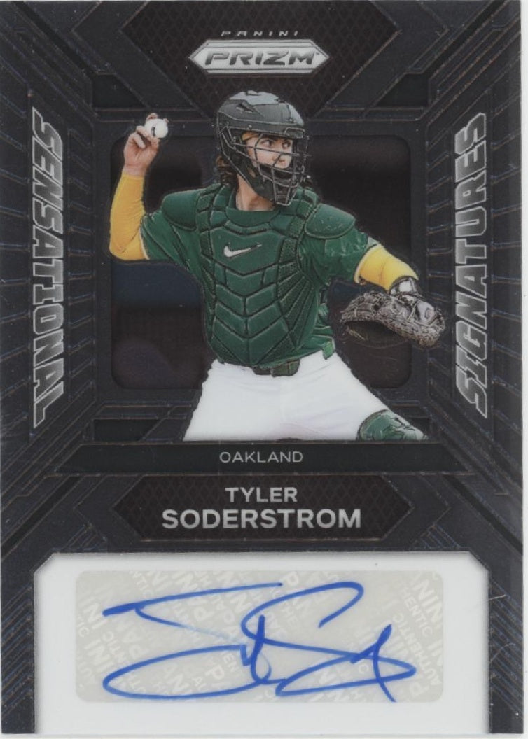 Tyler Soderstrom 2024 Panini Prizm Sensational Signatures Auto #SS-TS、Collector Store LLC、kayou