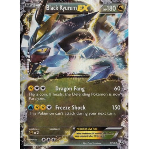 Black & White Promo BW62 Black Kyurem EX、Pokemon、kayou