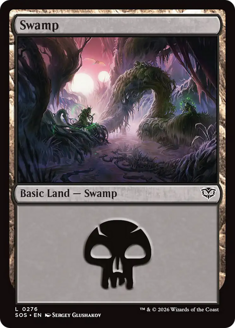Swamp (#276) (Foil) | Secrets of Strixhaven、Magic: The Gathering、kayou