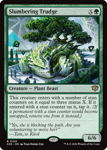 Slumbering Trudge (Foil) | Secrets of Strixhaven、Magic: The Gathering、kayou