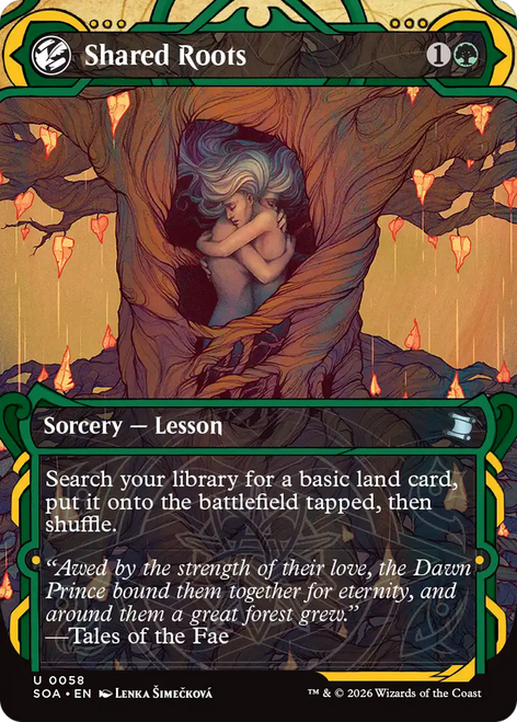 Shared Roots (Mystical Archive) | Secrets of Strixhaven Mystical Archive、Magic: The Gathering、kayou