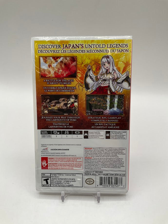 God Wars: The Complete Legend Nintendo Switch Sealed #1、Collector Store LLC - VG、kayou
