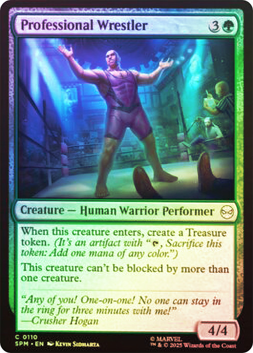Professional Wrestler、Magic: The Gathering、kayou