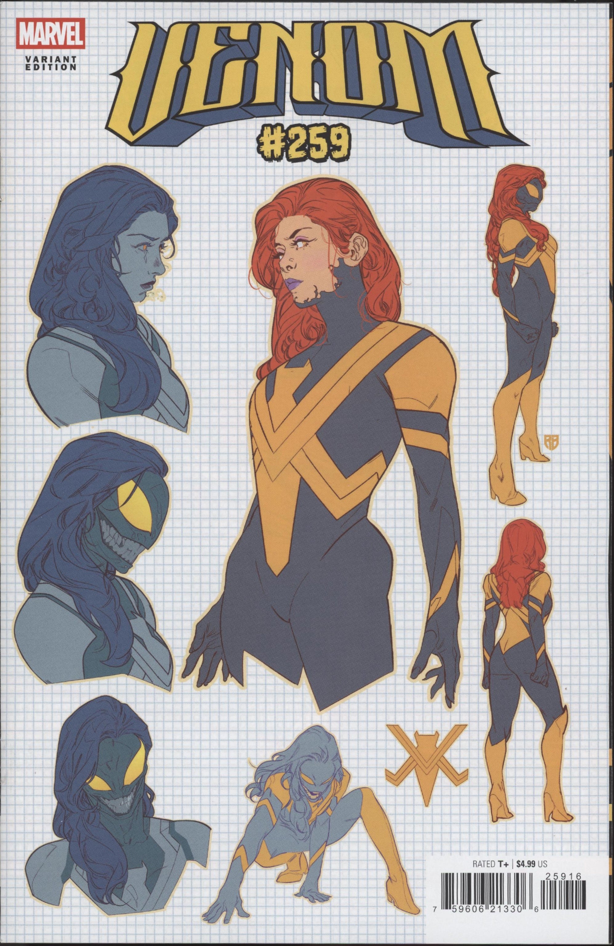 Venom #259F Silva Design Variant、Marvel Comics、kayou