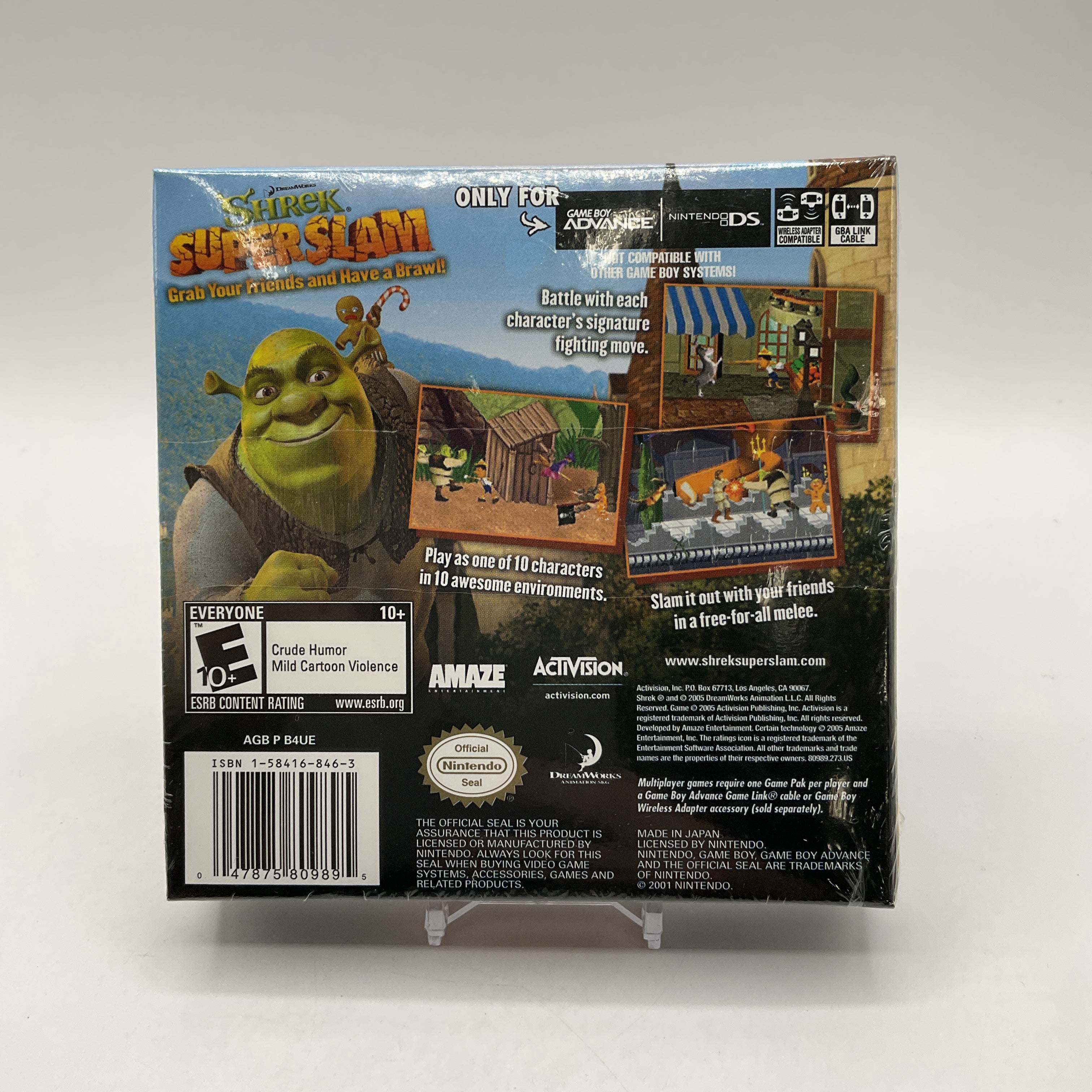 Shrek Superslam GameBoy Advance Sealed #1、Collector Store LLC - VG、kayou