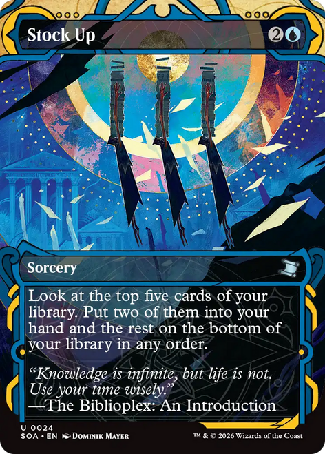Stock Up (Mystical Archive Foil) | Secrets of Strixhaven Mystical Archive、Magic: The Gathering、kayou
