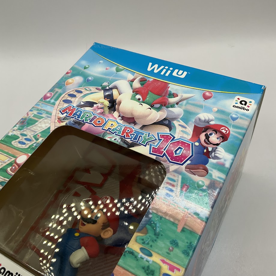 Mario Party 10 Mario amiibo Bundle Wii U Sealed、Collector Store LLC - VG、kayou