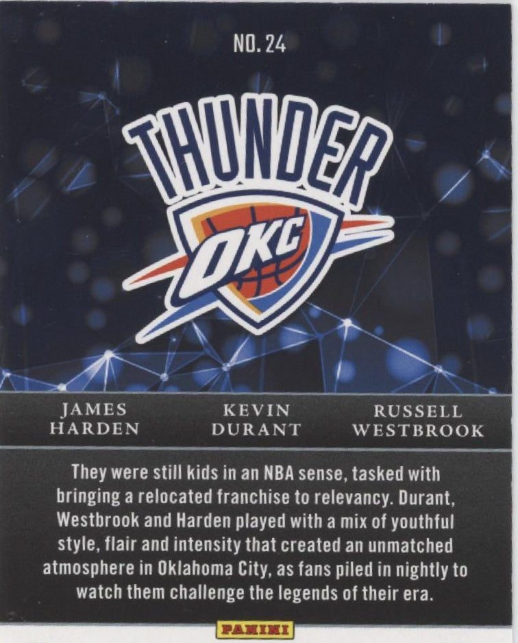 Harden / Durant / Westbrook 2024-25 Panini Origins Nucleus #24、Collector Store LLC、kayou