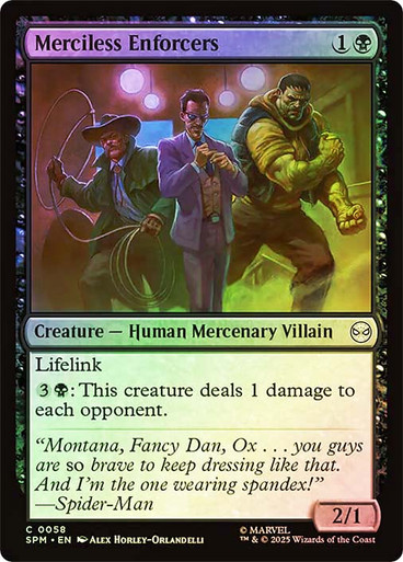 Merciless Enforcers、Magic: The Gathering、kayou