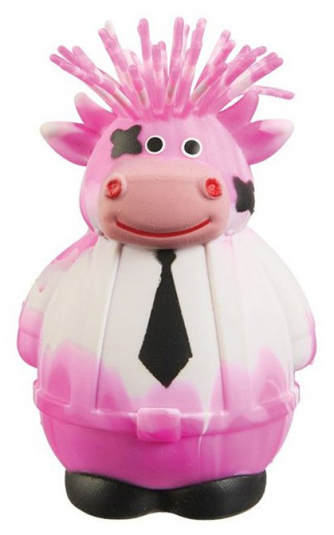 Irre-Squish-Tible! Corporate Cow PINK Squeeze Toy、ToyWiz、kayou