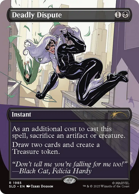 Deadly Dispute (Secret Lair - Marvel's Spider-Man: Villainous Plots) | Secret Lair Drops、Magic: The Gathering、kayou