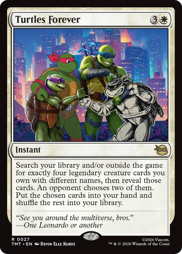 Turtles Forever (Foil) | Teenage Mutant Ninja Turtles、Magic: The Gathering、kayou