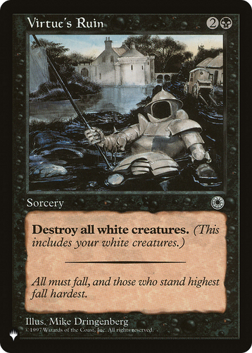 Virtue's Ruin (LIST-) - The List、Wizards of the Coast、kayou