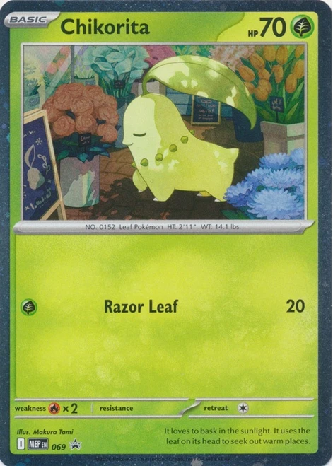 Mega Evolution Promo MEP069 Chikorita、Pokemon、kayou