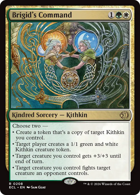 Brigid's Command (Foil) | Lorwyn Eclipsed、Magic: The Gathering、kayou