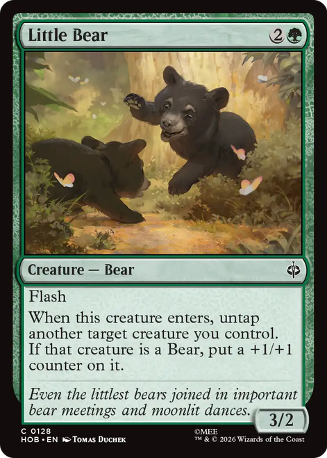 Little Bear (Foil) | The Hobbit、Magic: The Gathering、kayou