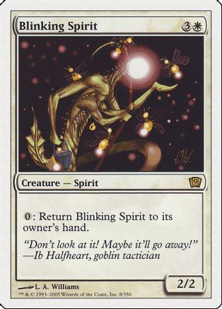 Blinking Spirit (9ED-008) - 9th Edition、Wizards of the Coast、kayou