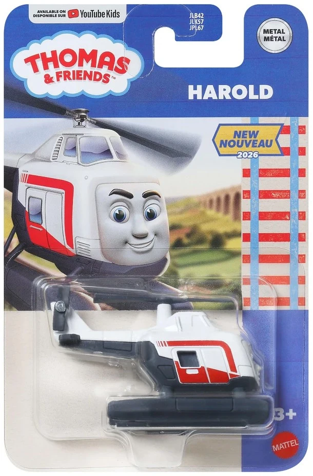 Thomas & Friends 2026 Harold Diecast Vehicle、ToyWiz、kayou