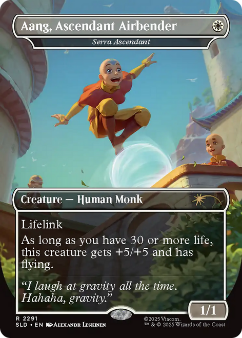 Serra Ascendant Aang, Ascendant Airbender (Secret Lair - Avatar: The Last Airbender: A Lot to Learn) | Secret Lair Drops、Magic: The Gathering、kayou