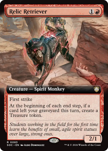 Relic Retriever (Extended Art) | Secrets of Strixhaven Commander、Magic: The Gathering、kayou