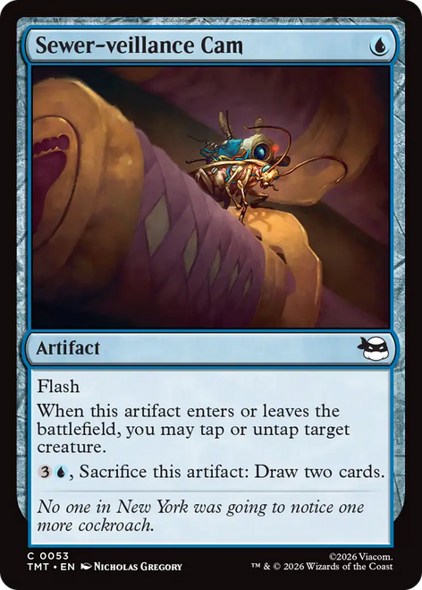 Sewer-veillance Cam (Foil) | Teenage Mutant Ninja Turtles、Magic: The Gathering、kayou