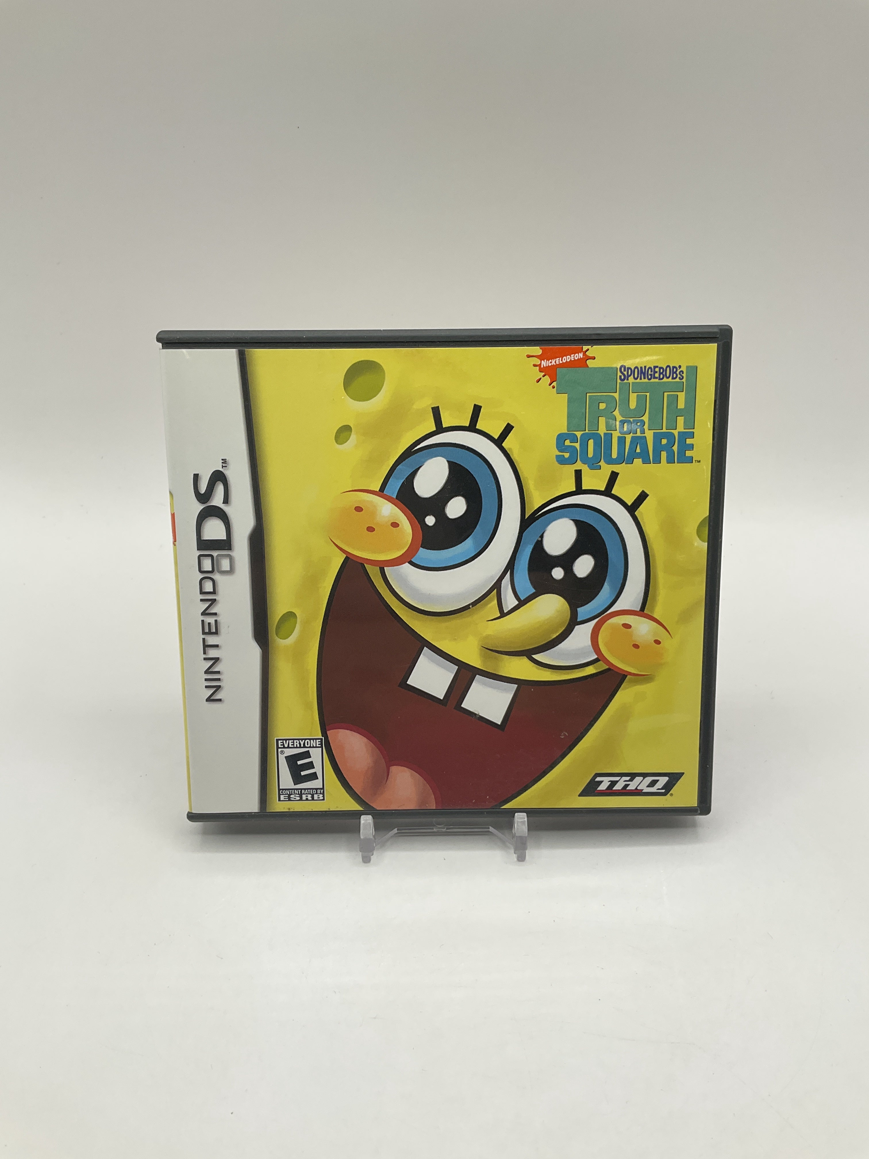 SpongeBob's Truth or Square Nintendo DS Used、Collector Store LLC - VG、kayou