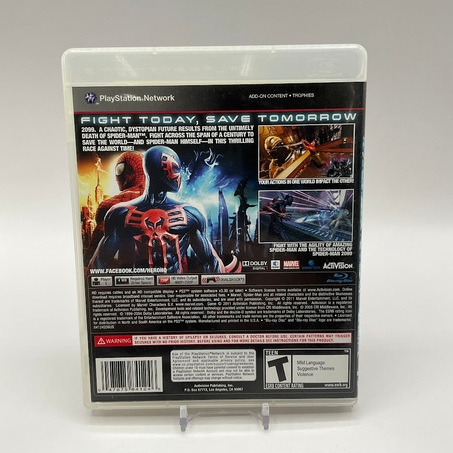 Spiderman: Edge of Time Playstation 3、Collector Store LLC Gaming、kayou
