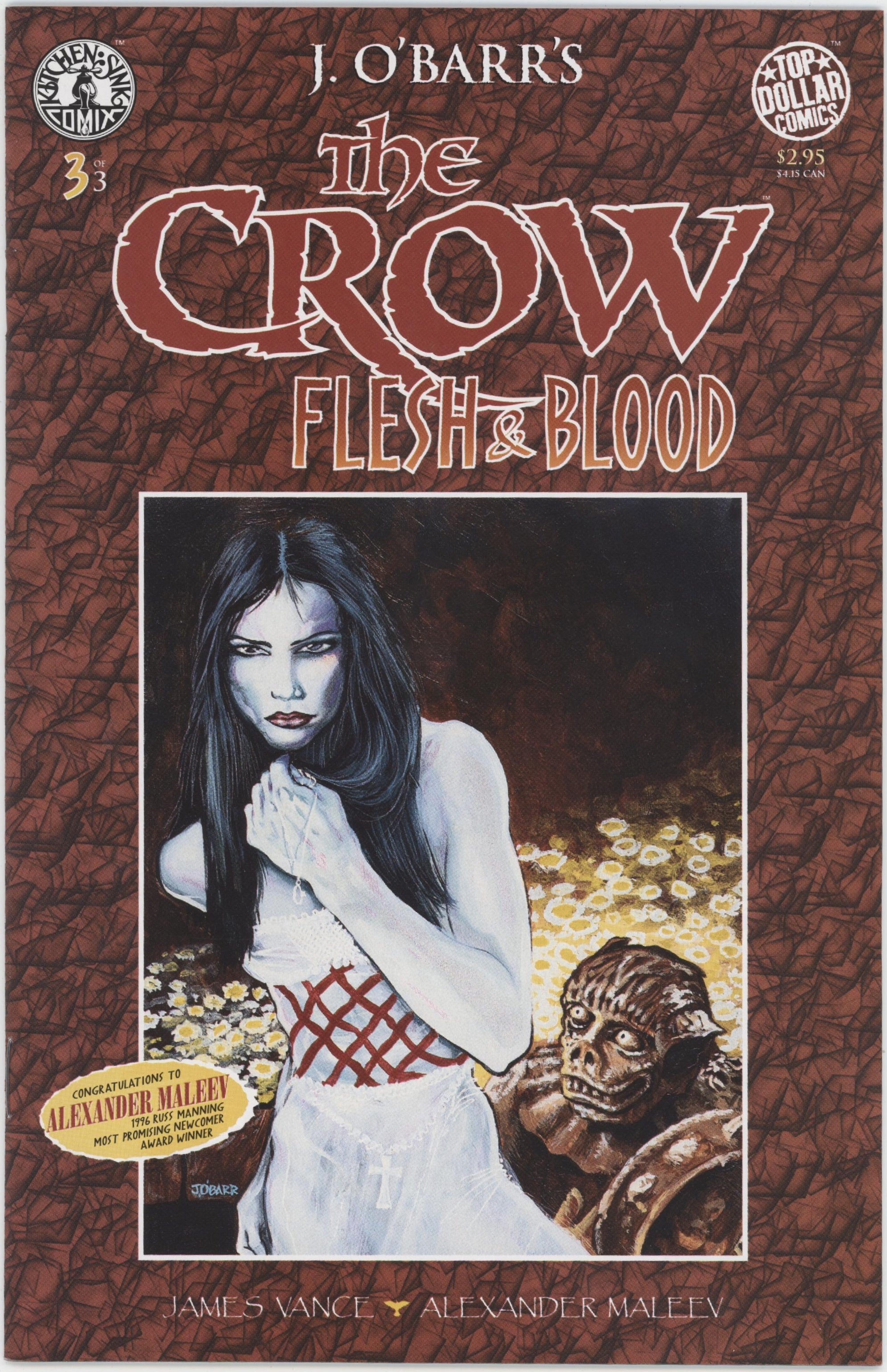 The Crow Flesh and Blood (1996) #3、Collector Store LLC - Comics、kayou