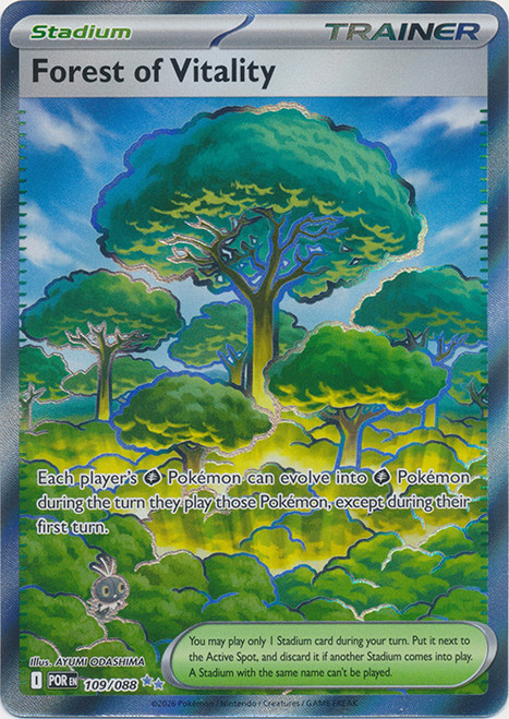 ME Perfect Order 109/088 Forest of Vitality (Full Art)、Pokemon、kayou