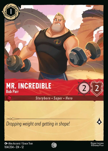 Mr. Incredible - Bob Parr | Wilds Unknown、Disney Lorcana、kayou