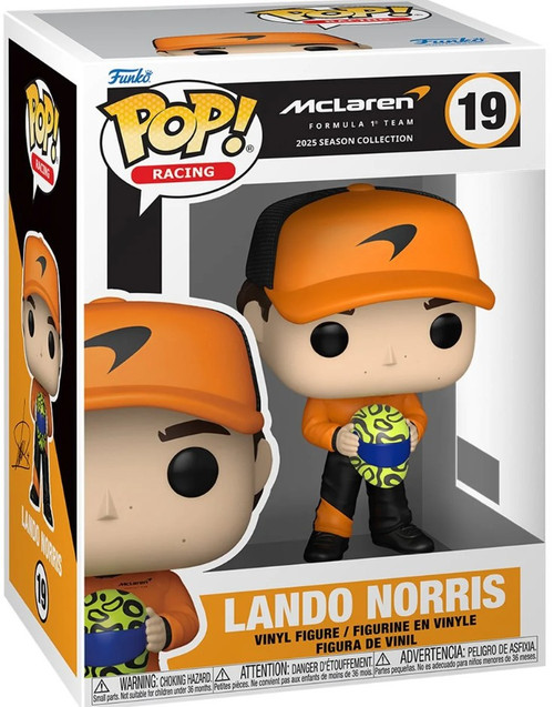 Funko Formula One McLaren POP! Racing Lando Norris Vinyl Figure #19 (Pre-Order ships October)、ToyWiz、kayou